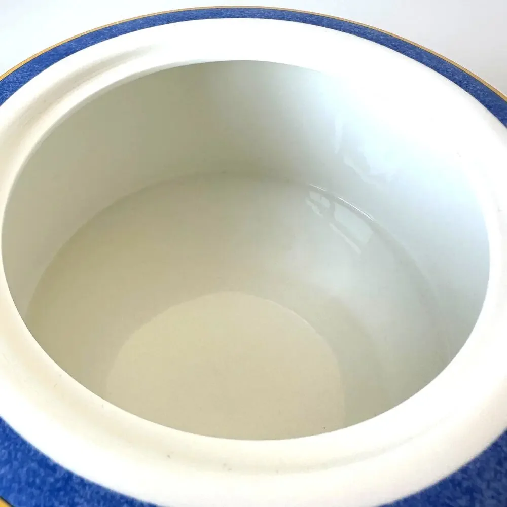 Vintage Villeroy & Boch Julie 2.5 Qt Round Covered Casserole Tureen w Lid